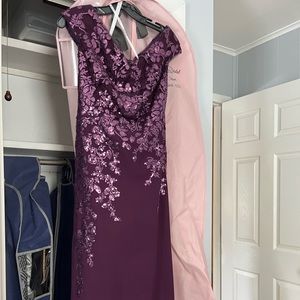 Beautiful purple dress. Worn once!
